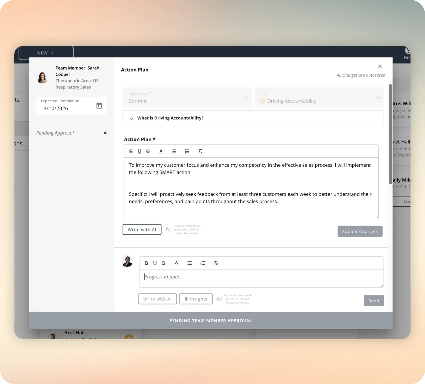 Write with AI