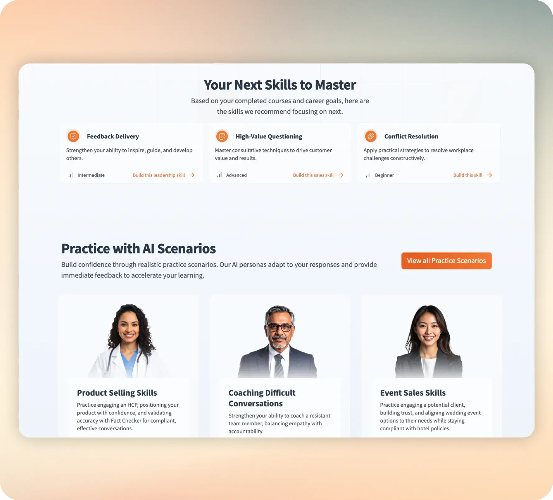 Personalized Action Plans